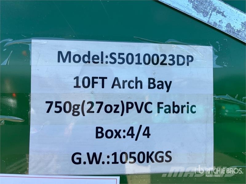 Suihe S5010023DP-750gPVC 100 ft x 50 ft x 23 ft Storage  Edificación de acero