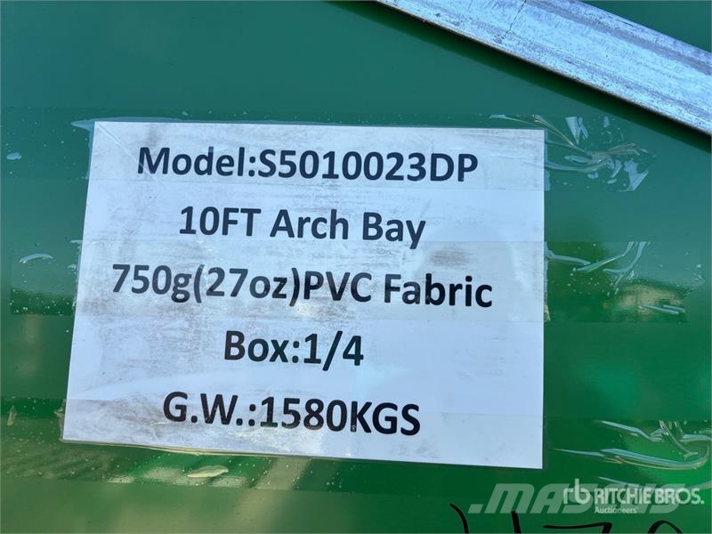 Suihe S5010023DP-750gPVC 100 ft x 50 ft x 23 ft Storage  Edificación de acero