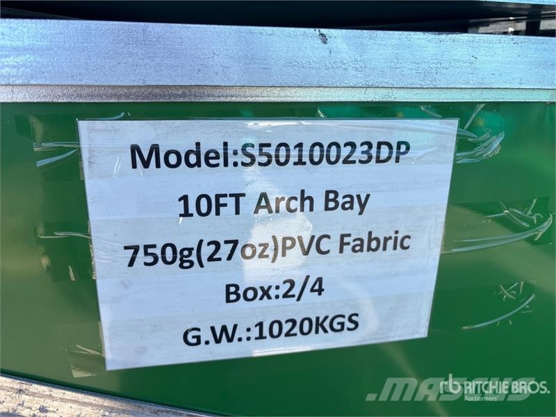 Suihe S5010023DP-750gPVC 100 ft x 50 ft x 23 ft Storage  Edificación de acero