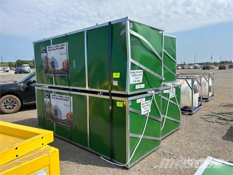 Suihe S5010023DP-750gPVC 100 ft x 50 ft x 23 ft Storage  Edificación de acero