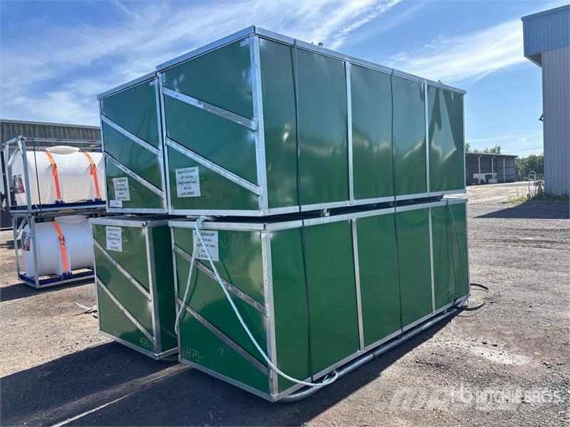 Suihe S5010023DP-750gPVC 100 ft x 50 ft x 23 ft Storage  Edificación de acero
