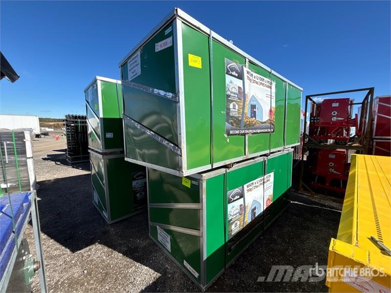 Suihe S5010023DP-750gPVC 100 ft x 50 ft x 23 ft Storage  Edificación de acero