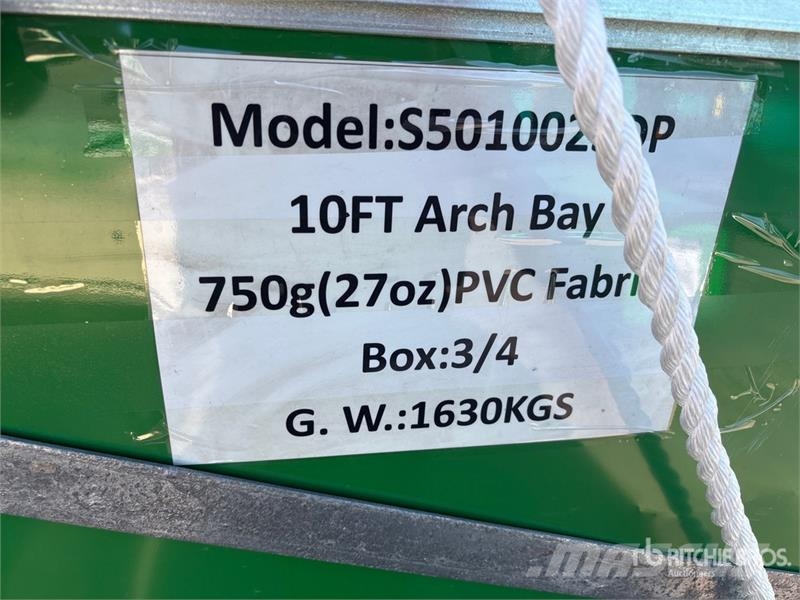 Suihe S5010023DP-750gPVC 100 ft x 50 ft x 23 ft Storage  Edificación de acero