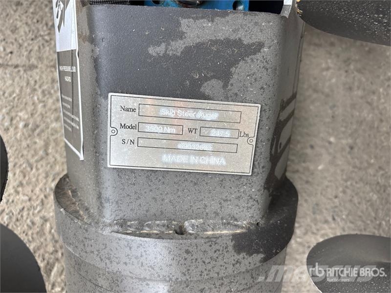 Suihe SSA Skid Steer Auger (Unused) Taladros