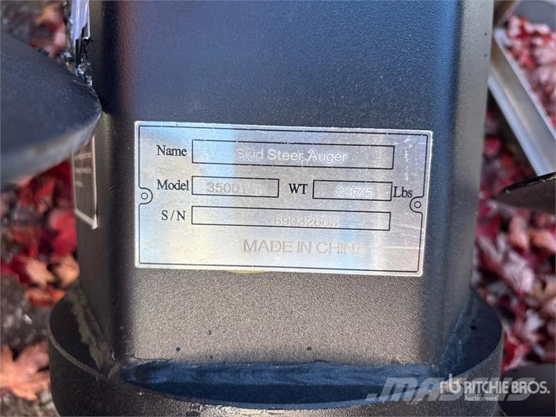 Suihe SSA Skid Steer Auger (Unused) Свердла