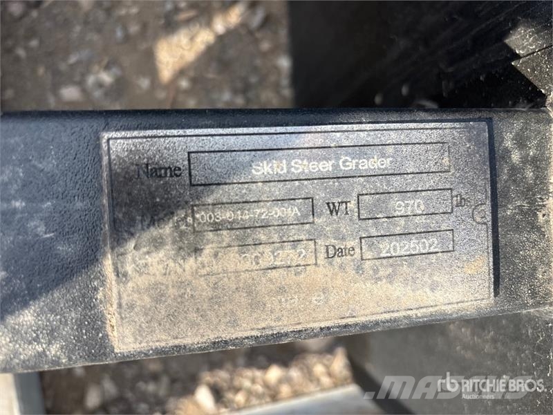 Suihe SSABG Adjustable Box Skid Steer Grader (Unused) مكونات أخرى