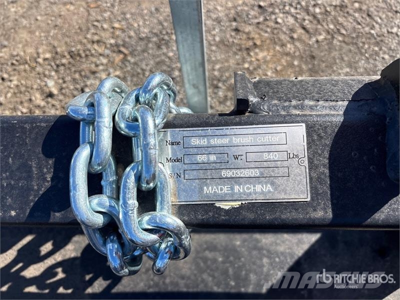 Suihe SSBC 66 in Skid Steer Brush Cutter (Unused) ماكينات جز العشب