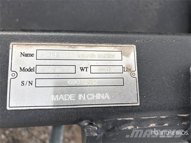 Suihe SSBC 66 in Skid Steer Brush Cutter (Unused) ماكينات جز العشب