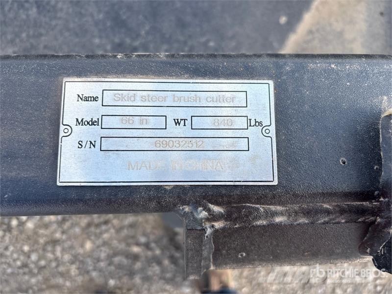 Suihe SSBC 66 in Skid Steer Brush Cutter (Unused) ماكينات جز العشب