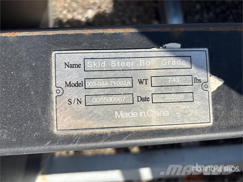 Suihe SSBG 75 in Skid Steer Landplane (Unused) Frangizolle