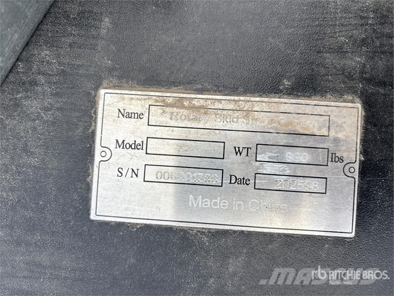 Suihe SSBR 72 in Skid Steer Sweeper (Unused) Harjat / harjakauhat