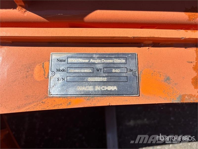 Suihe SSD-A Blade Skid Steer Dozer (Unused) ブレード