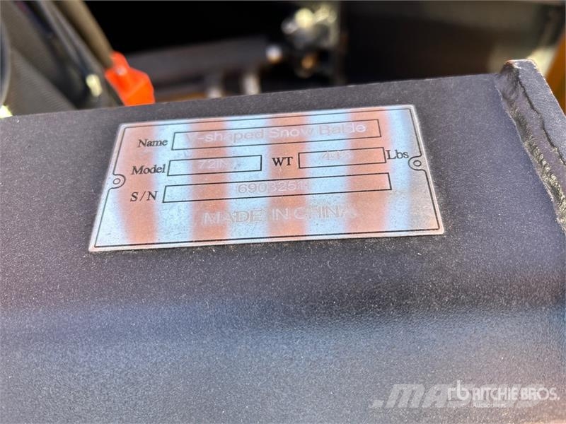 Suihe SSD-V blade Skid Steer Snow Blade (Unused) Láminas y cuñas quitanieves
