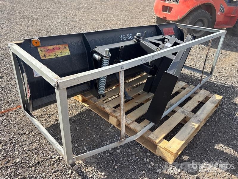 Suihe SSD-YS86 86 in Angle Skid Steer Dozer (Unused) Lâminas
