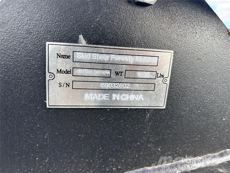 Suihe SSFM Skid Steer Mulcher (Unused) ماكينات تقطيع أخشاب الحراجة