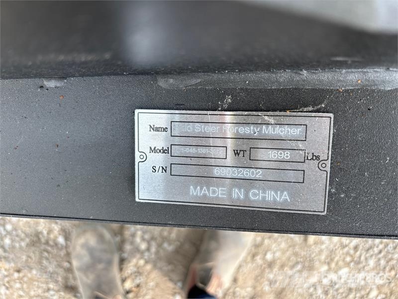 Suihe SSFM Skid Steer Mulcher (Unused) Mežizstrādes mulčeri