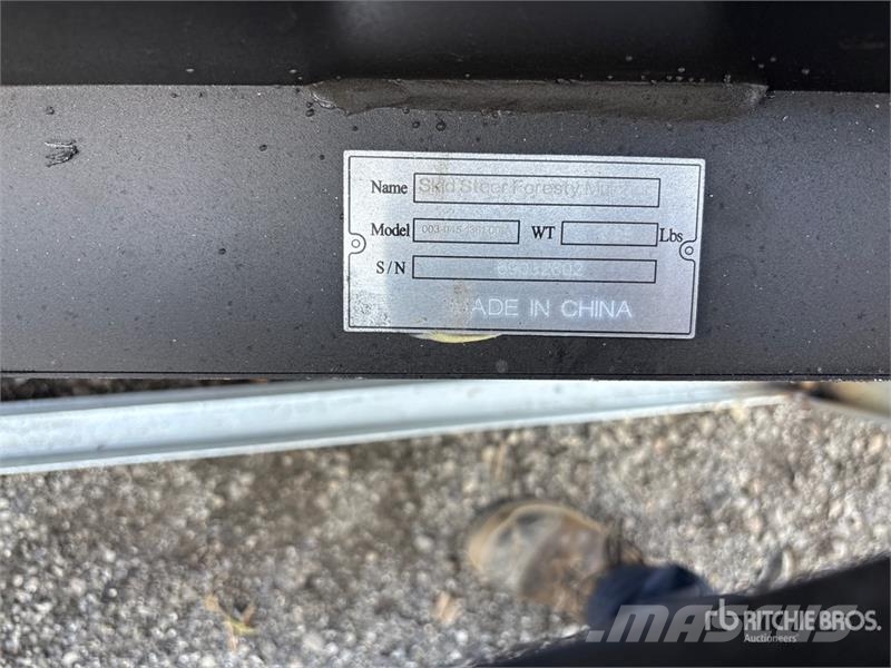 Suihe SSFM Skid Steer Mulcher (Unused) Mežizstrādes mulčeri