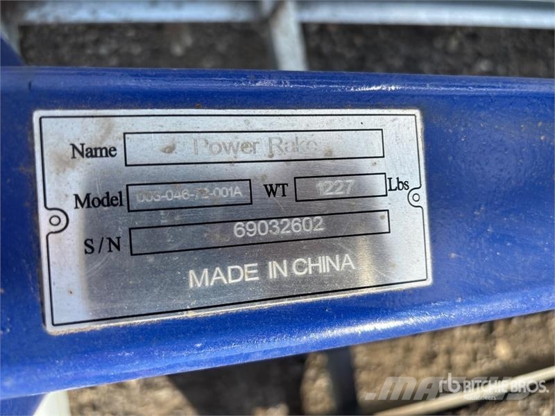 Suihe SSPR 74 in Skid Steer Power Rake (Unused) Ranghinatori