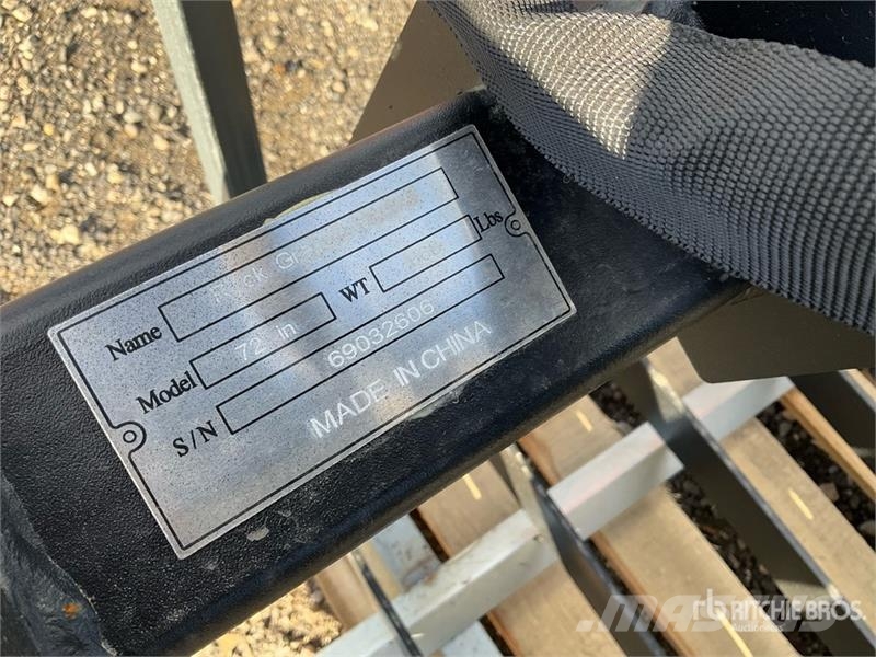 Suihe SSRGB-72 72 in Skeleton Skid Steer Grapple Bucket  Greifer