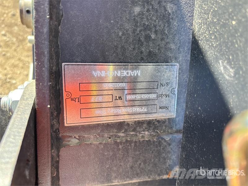 Suihe SSTLRT 72 in Skid Steer Tiller (Unused) Gradas vibratorias / rotocultivadoras