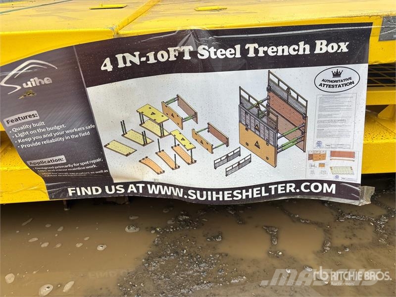 Suihe TS 7 ft x 10 ft x 3 ft 6 in Trench Shield (Unused) Sondaj ekipmanı aksesuarları ve yedek parçaları