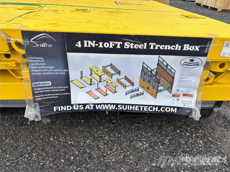 Suihe TS 7 ft x 10 ft x 3 ft 6 in Trench Shield (Unused) Accesorios y repuestos para equipo de perforación
