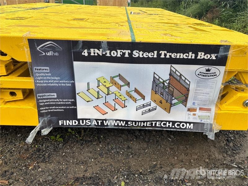 Suihe TS 7 ft x 10 ft x 3 ft 6 in Trench Shield (Unused) Accesorios y repuestos para equipo de perforación