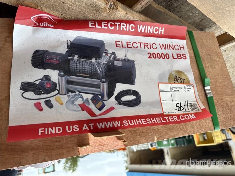 Suihe WW 20000 lb Winch (Unused) المصاعد والرافعات المادية