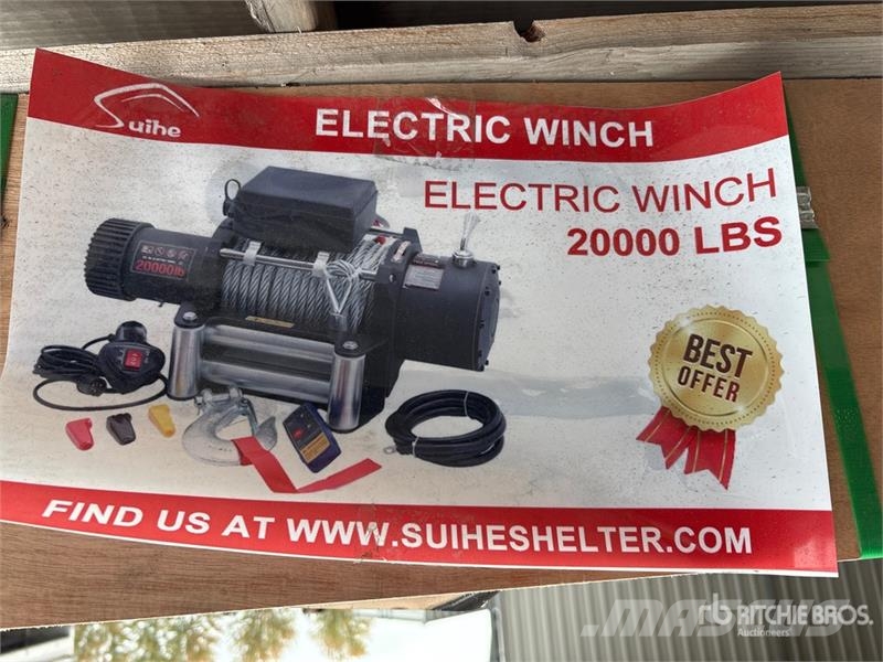 Suihe WW 20000 lb Winch (Unused) المصاعد والرافعات المادية
