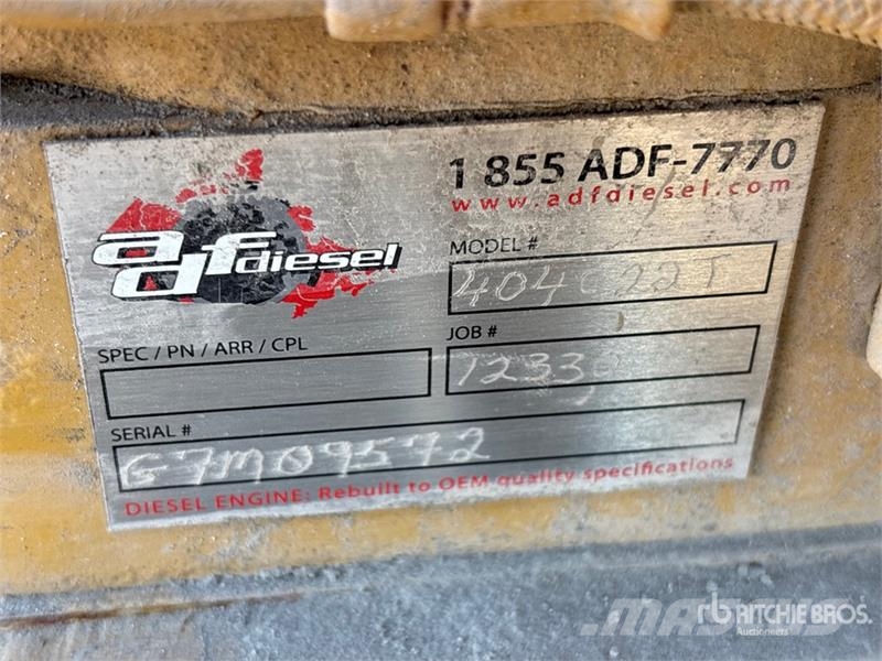 Sullair 185BD Mobile Air Compressor Kompresory