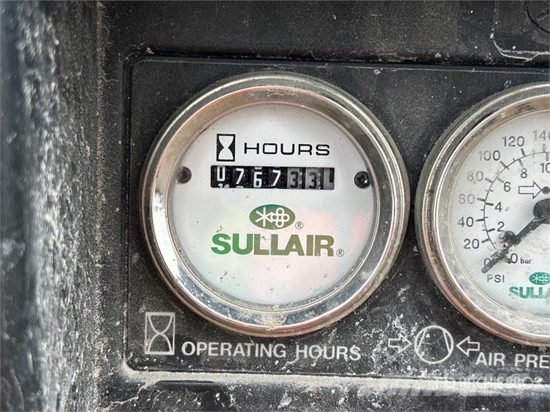 Sullair 185DPQ JD2 185 cfm Mobile Air Compressor (Inoperab Kompressorer