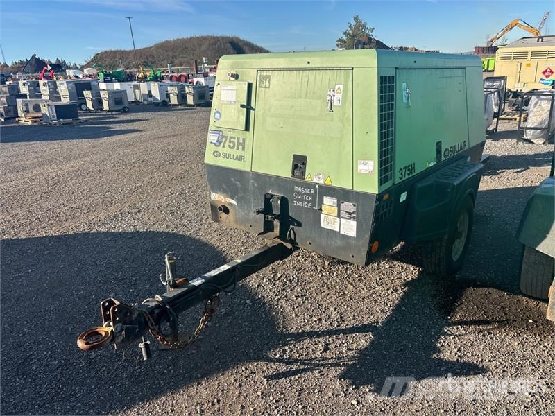 Sullair 375H JD3 LRC 375 cfm Mobile Air Compressor Kompresorji