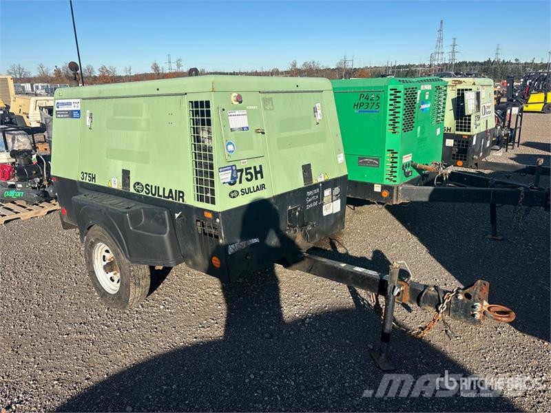 Sullair 375H JD3 LRC 375 cfm Mobile Air Compressor Kompresorji