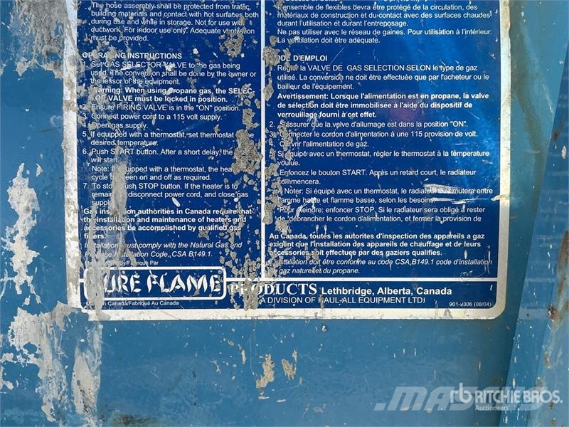Sure Flame SL11E Fűtő és Hűtő felszerelések