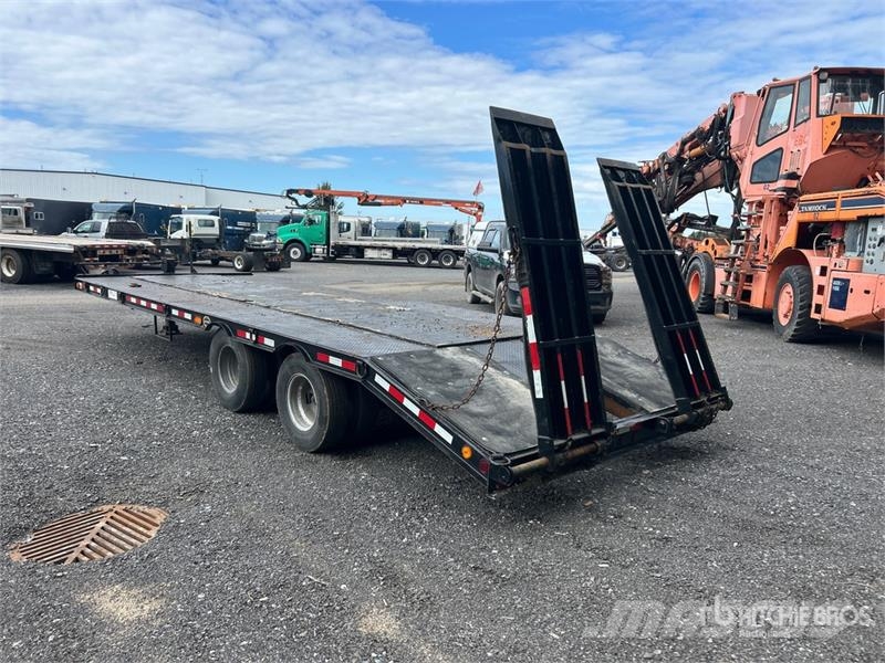  Sylma 12T8R 25 ft T/A Equipment Trailer Biltransporter henger