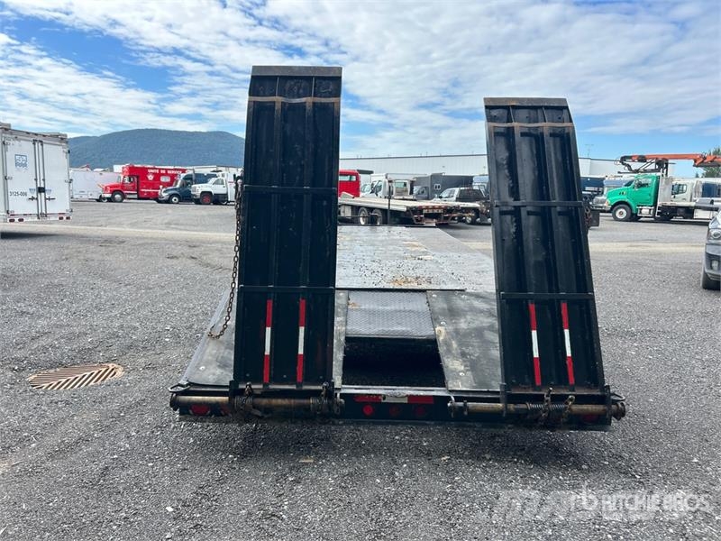  Sylma 12T8R 25 ft T/A Equipment Trailer Biltransporter henger