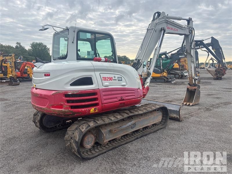 Takeuchi TB290C Tracked Excavator Lánctalpas kotrók