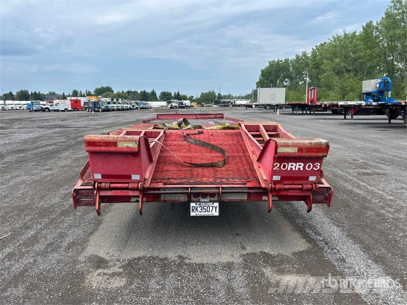 Talbert AC-20-SP 29 ft T/A Equipment Trailer Autovežių priekabos
