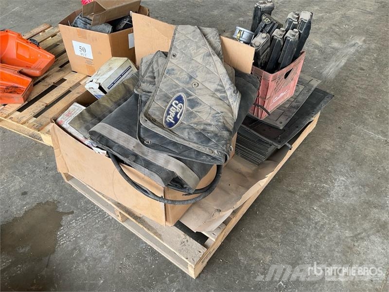 Tarps, Quantity Of Electrical Cables, Mud-flaps Other components