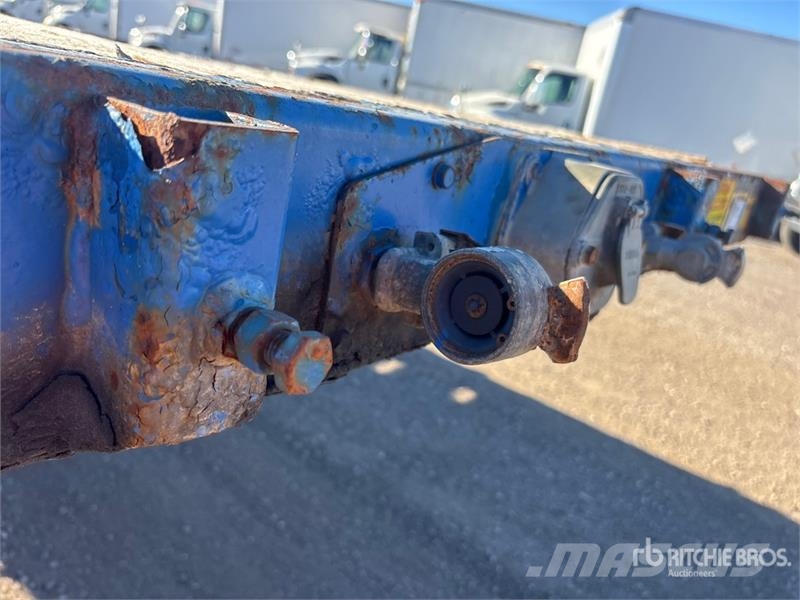 Temisko 28 ft Tri/A Super B-Train Lead Flatbed Tra Причепи-платформи/бокове розвантаження