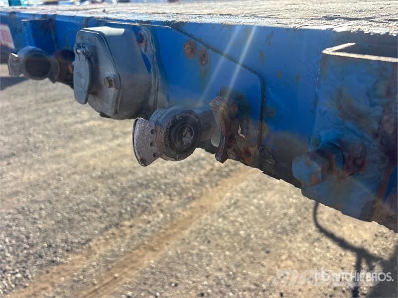 Temisko 28 ft Tri/A Super B-Train Lead Flatbed Tra Причепи-платформи/бокове розвантаження