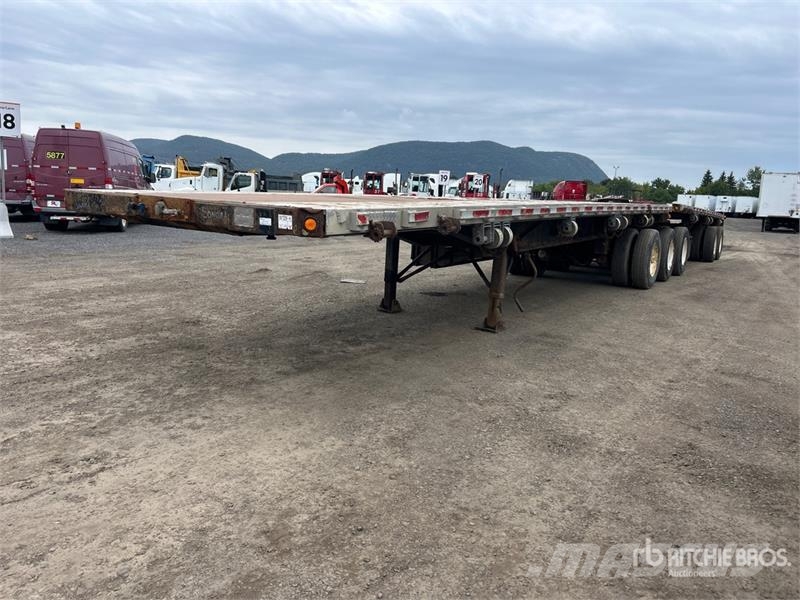  Temisko FC323 32 ft Super B-Train Lead Flatbed Tra مقطوروات مسطحة/مفصلية الجوانب