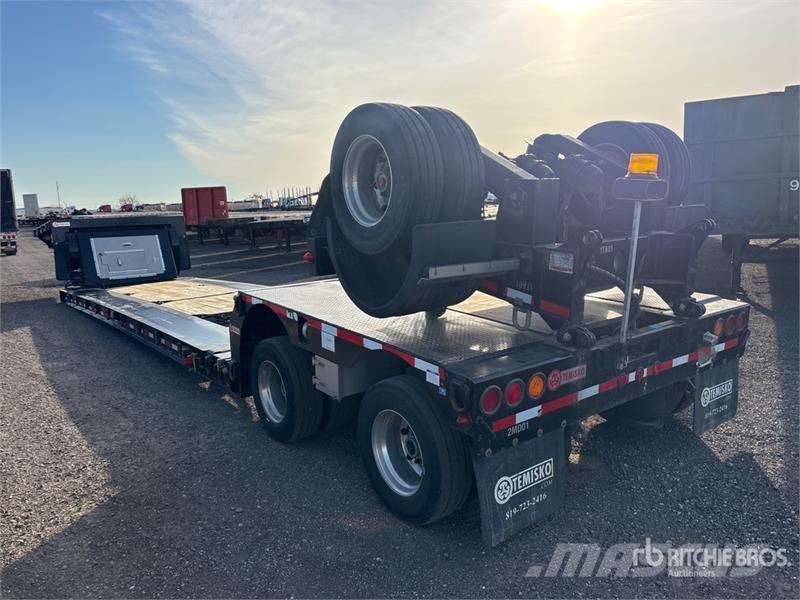 Temisko LE-T2W-48 T/A 48 ft Extendable Removable G Low loaders