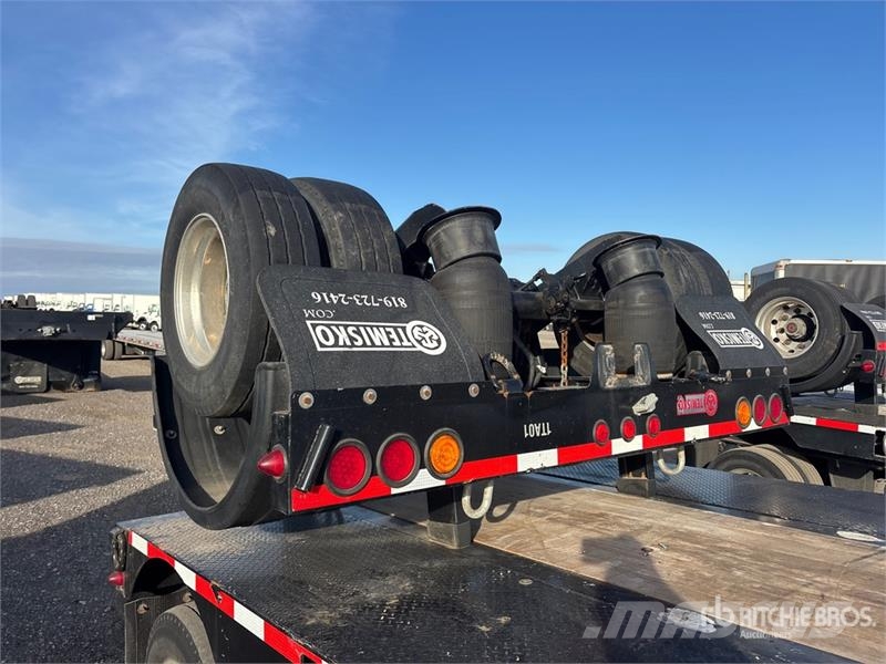 Temisko LE-T2W-48 T/A 48 ft Extendable Removable G Low loaders