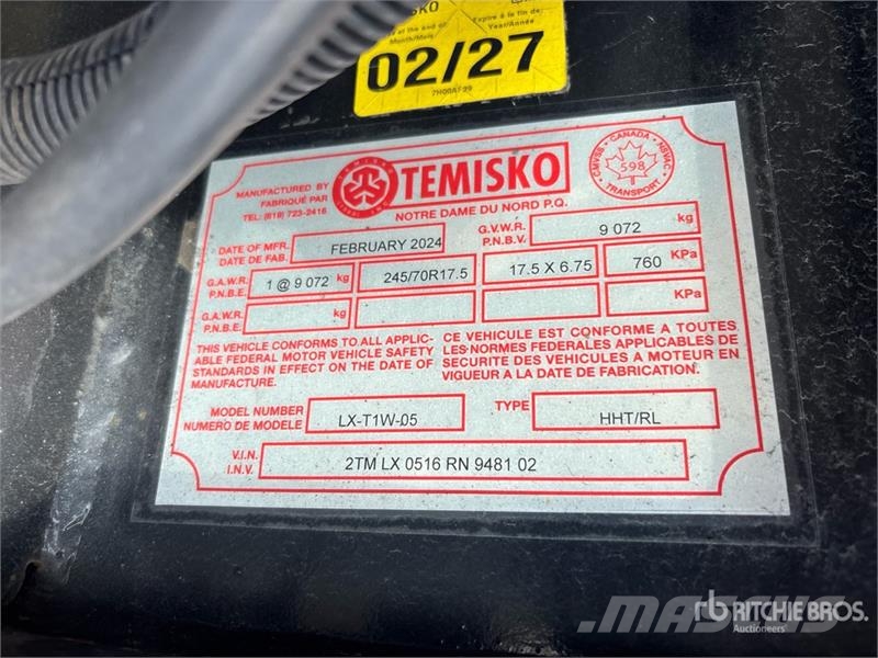  Temisko LX-T1W-05 S/A Booster Axle Altri rimorchi