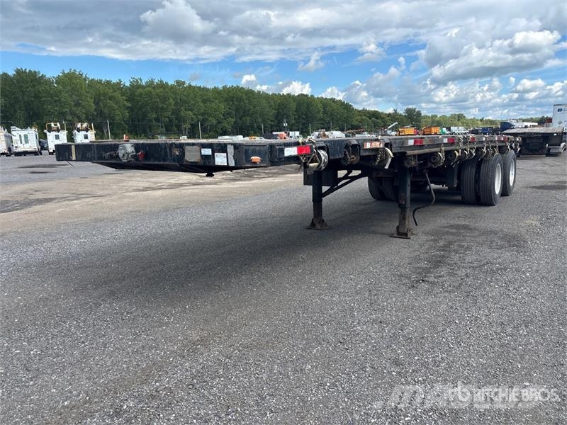 Temisko Super 30 ft T/A Flatbed Trailer Pritschenanhänger