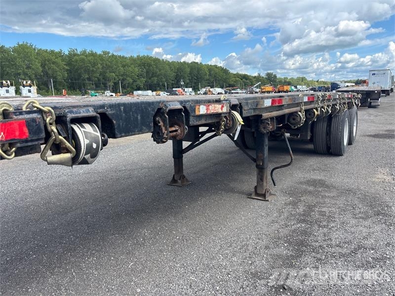 Temisko Super 30 ft T/A Flatbed Trailer Pritschenanhänger