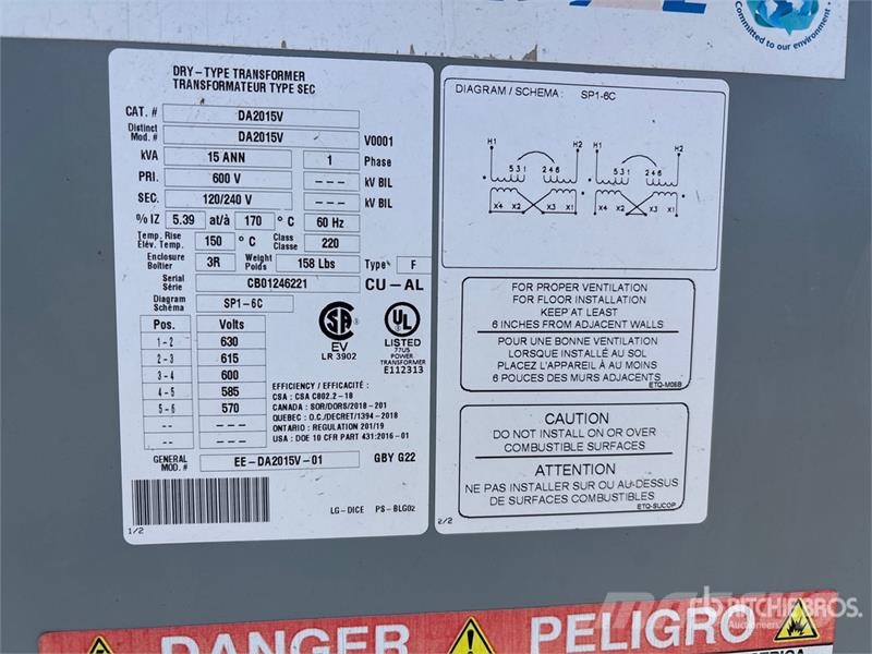 Temporary Electrical Service Andre komponenter