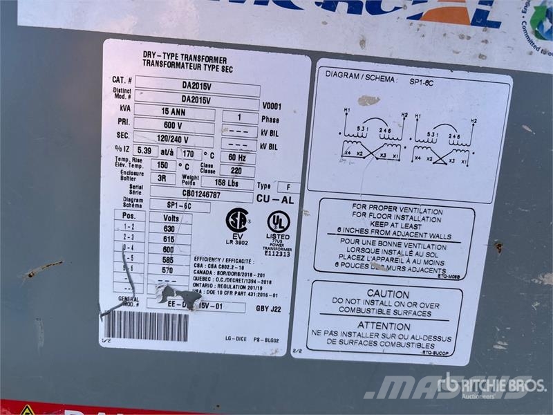 Temporary Electrical Service Andre komponenter