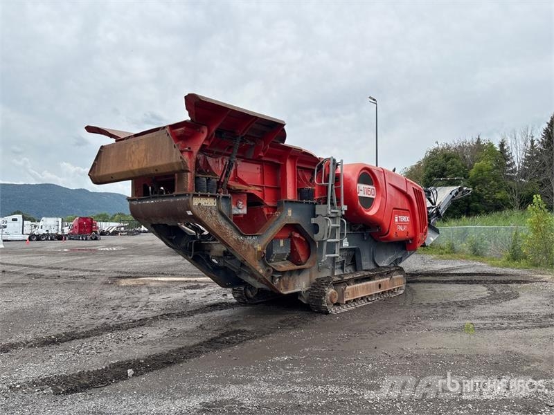 Terex J-1160 Tracked Jaw Crushing Plant Aggregate plants